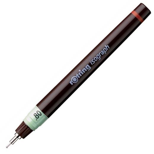 ROTRING - ESTILÓGRAFO ISOGRAPH 0,80MM TINTA CHINA NEGRA (Ref.1903495)