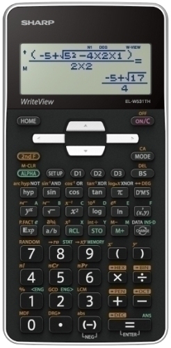SHARP - CALCULADORA CIENTIFICA 16 DIGITOS EL-W531TH (2 líneas) (Ref.ELW531TH)