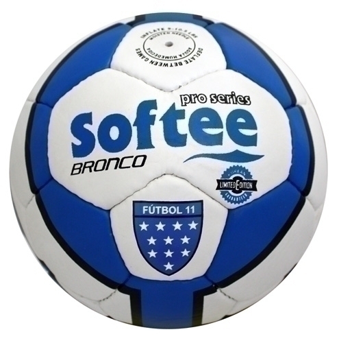 SOFTEE - BALON FUTBOL 11 "BRONCO BLUE" LIMITED EDITION (Ref.80673.028.11)