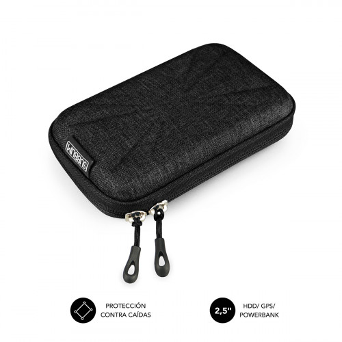 SUBBLIM - Funda Disco Duro HDD Business Case 2,5" Black (Ref.SUB-HDD-HBC001)