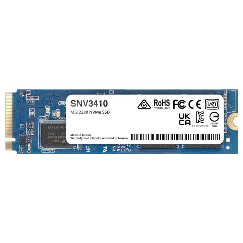 SYNOLOGY - SSD NVMe PCIe 3.0 M.2 2280 (Canon L.P.I. 5,45€ Incluido) (Ref.SNV3410-800G)