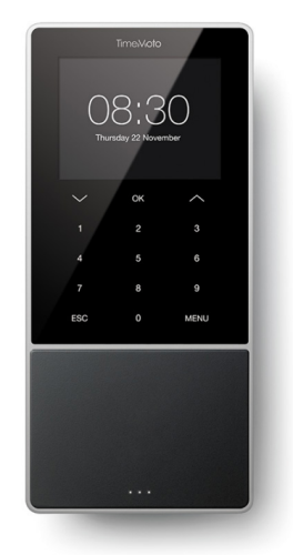 TIMEMOTO - Safescan sistema de fichaje Negro Contraseña, Tarjeta inteligente Corriente alterna TFT Ethernet (Ref.125-0635)