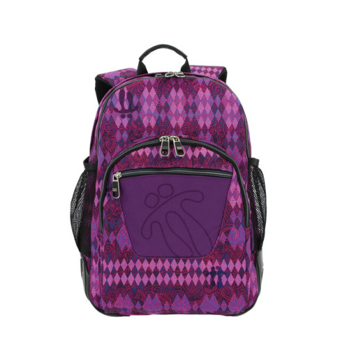 TOTTO - MOCHILA CRAYOLES REFUERZO CAUCHO+BOLSILLOS MORADA (Ref.MA04ECO029-1710N-6M2)