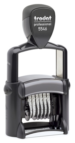 TRODAT - NUMERADOR ent.AUT. PROFESSIONAL (4 mm. 6 bandas) (Ref.5546)
