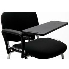 UNISIT - REPOSABRAZOS CON MESITA ESCRITORIO PARA SILLA CONFIDENTE DADO NEGRO (Ref.ACCKTDAF1)