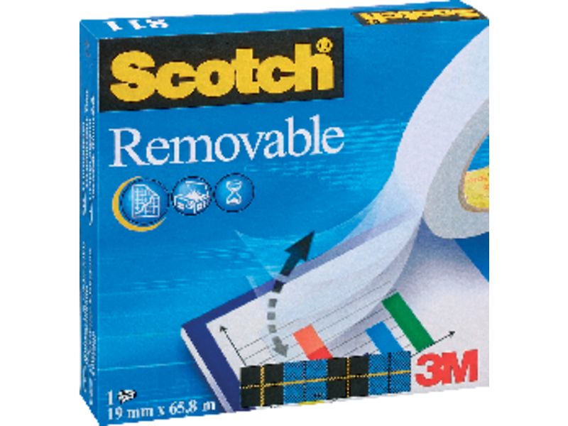 SCOTCH - Cinta Magic Adhesiva 19mmx33m Permite escritura FT510005604 (Ref.70016072848)