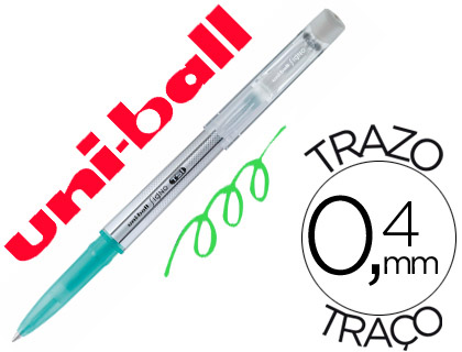 UNI-BALL - BOLIGRAFO ROLLER TSI UF-220 BORRABLE 0,7 MM TINTA GEL VERDE (Ref.190652000)