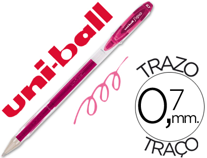 UNI-BALL - BOLIGRAFO UM-120 SIGNO ROSA PASTEL 0,7 MM TINTA GEL UNIDAD (Ref.UM-1200670)