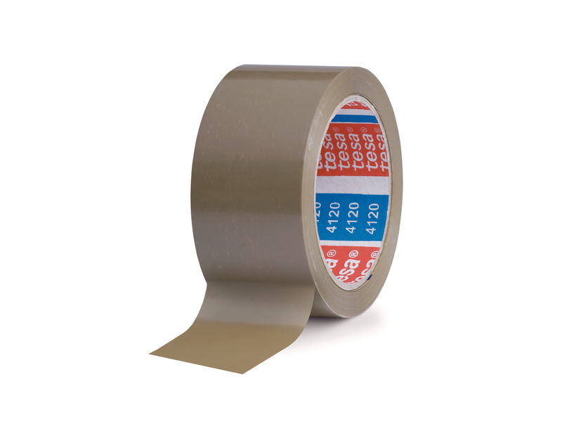 TESA - Cintas Embalaje 50mmX66m Marron PVC (Ref.04120-00042-00)