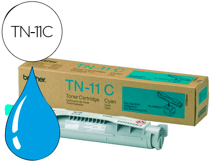 BROTHER - Toner Laser ORIGINALES HL-4000CN TN11-C CIAN -6.000@5%- (Ref.TN11C)