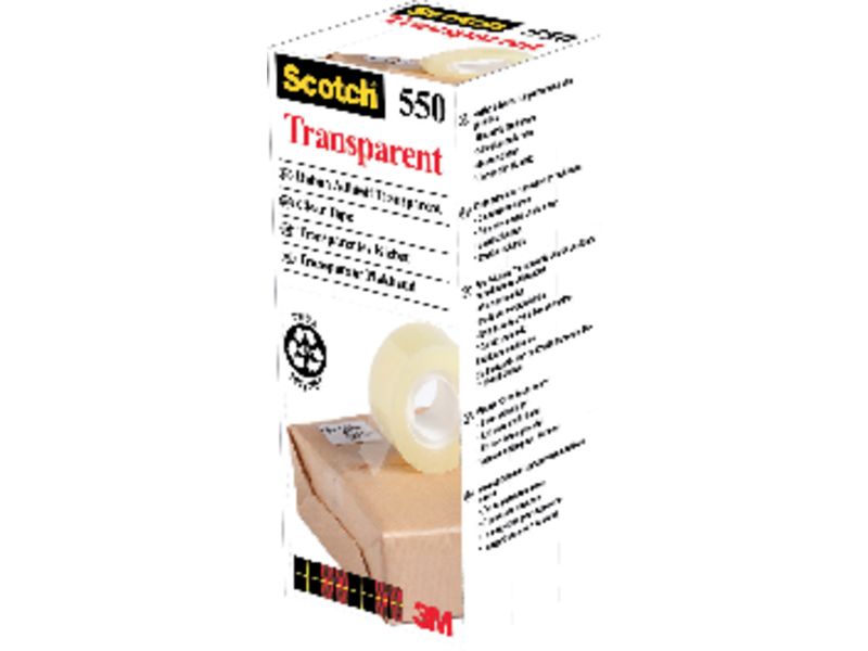 SCOTCH - Cinta adhesiva 19mmx33m Acordeón 8 ud FT510063306 (Ref.XA004839404)