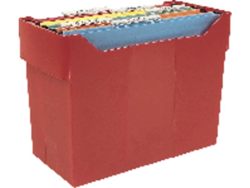 LEITZ - Soporte carpetas colgantes Archibox 365x170x260 Azul 20 carpetas Asas transporte (Ref.2007AZ)