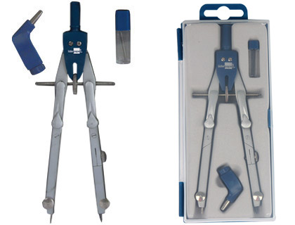 LIDERPAPEL - COMPAS MICROMETRICO CON BIGOTERA RAPIDA Y ADAPTADOR (Ref.MP06)