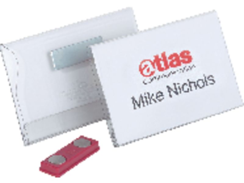 DURABLE - Identificador Caja 25 ud 54x90mm PVC (Ref.8117-19)