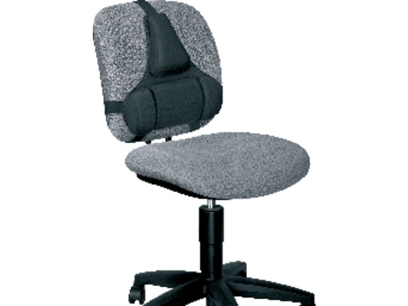 FELLOWES - Cojines lumbares 37,4X8,8X38 Ergonomico Tiras ajustables Triple enganche (Ref.8041801)