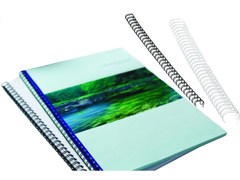 FELLOWES - Pack de 100 Wires Blancos 6 MM (Ref.53215)