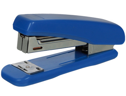 Q-CONNECT - GRAPADORA PLASTICO AZUL -CAPACIDAD 25 HOJAS (Ref.KF11064)