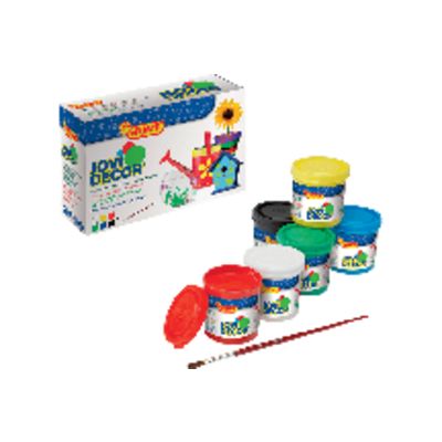 JOVI - Estuche 6 BOTES PINTU DECOR SURTIDOS (Ref.670)