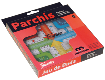 FOURNIER - JUEGOS DE MESA PARCHIS magnético 20X16 1X2,2 (Ref.28983)