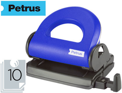 PETRUS - Taladro 80 COLOR -AZUL -CAPACIDAD 10 HOJAS (Ref.33728)