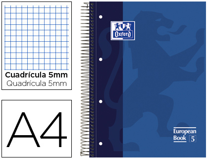OXFORD - Cuad EASYNOTES A4+ 80H C5 400019526 (Ref.100430279)