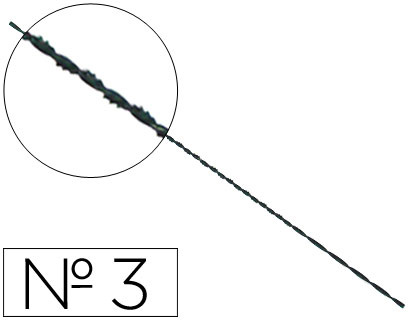 PELOS DE SEGUETA ESPIRAL N.3 -CAJA DE 144 (Ref.3/13)