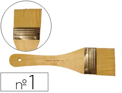 ARTIST - PINCEL OLEO DE CERDA PALETINA Nº 1 25 MM (Ref.A10201-1)