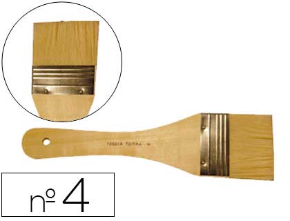 ARTIST - PINCEL OLEO DE CERDA PALETINA Nº 4 50 MM (Ref.A10201-4)