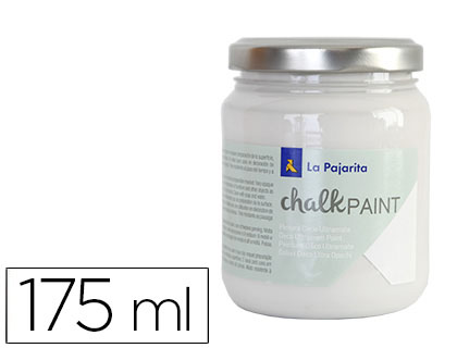 LA PAJARITA - PINTURA ACRILICA EFECTO TIZA CHALK PAINT CP-03 SAL IBIZA 175 ML (Ref.102937)