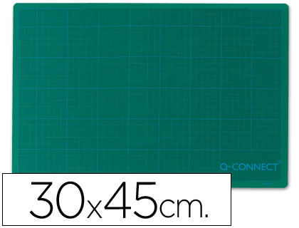 Q-CONNECT - PLANCHA PARA CORTE -TAMAÑO 300X450 MM A3 -VERDE (Ref.KF01136)