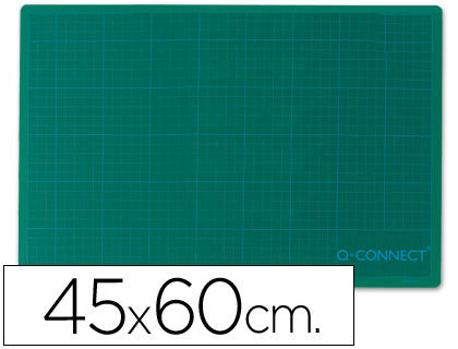 Q-CONNECT - PLANCHA PARA CORTE -TAMAÑO 450X600 MM A-2 VERDE (Ref.KF01137)