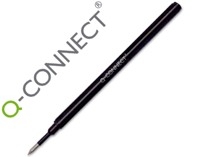 Q-CONNECT - RECAMBIO ROTULADOR ROLLER MAGNO NEGRO (Ref.KF21740)