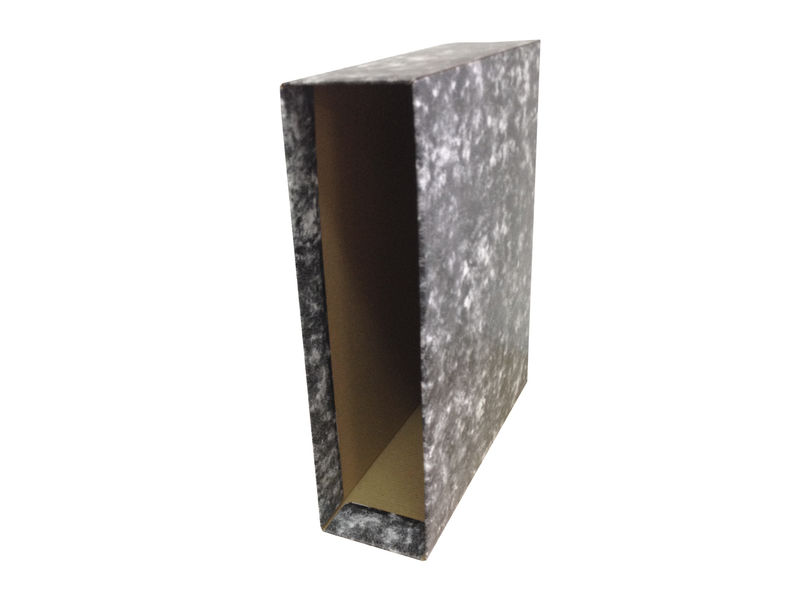 GRAFOPLÁS - Cajetín de Archivo Cartón JASPEADO - FOLIO (Ref.093770)