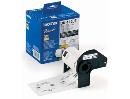 BROTHER - ROLLO 100 ETIQUETAS TERMICAS 58X58 (Ref.DK11207)