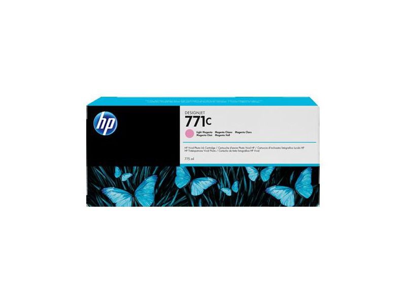 HP ( HEWLETT PACKARD ) - Cartuchos ORIGINALES Inyección De Tinta 771C Magenta (Ref.B6Y11A)