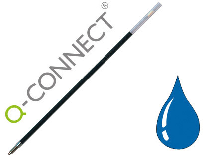 Q-CONNECT - RECAMBIO BOLIGRAFO EXTENSIBLE KF00233 AZUL (Ref.KF11048)