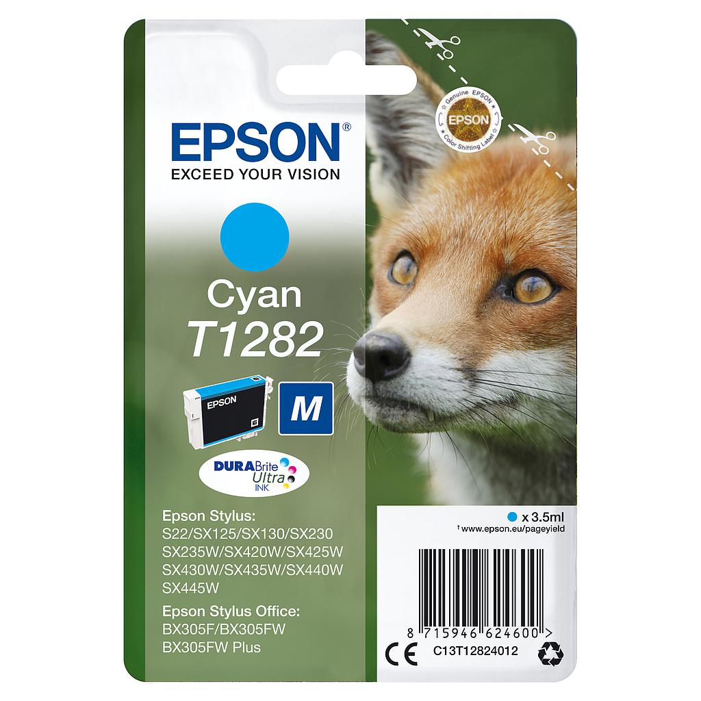 EPSON - Cartuchos ORIGINALES Inyección De Tinta INY CI 3,5ML T128 (Ref.C13T12824012)