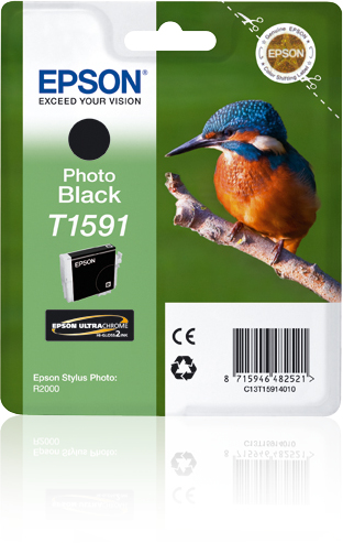 EPSON - Cartuchos ORIGINALES Inyección De Tinta T1591 NG (Ref.C13T15914010)