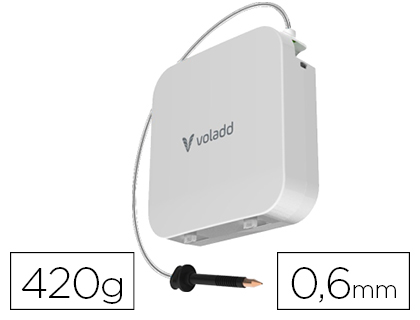 COLIDO - FILAMENTO + BOQUILLA 3D VOLADD PLA 0,6 MM BOLD 420 GR NEGRO (Ref.TUM-FILBNE)