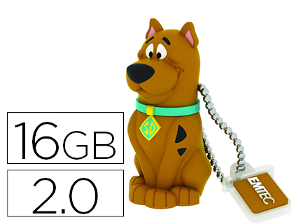 EMTEC - MEMORIA USB FLASH 16 GB 2.0 SCOOBY DOO (Ref.ECMMD16GHB106)