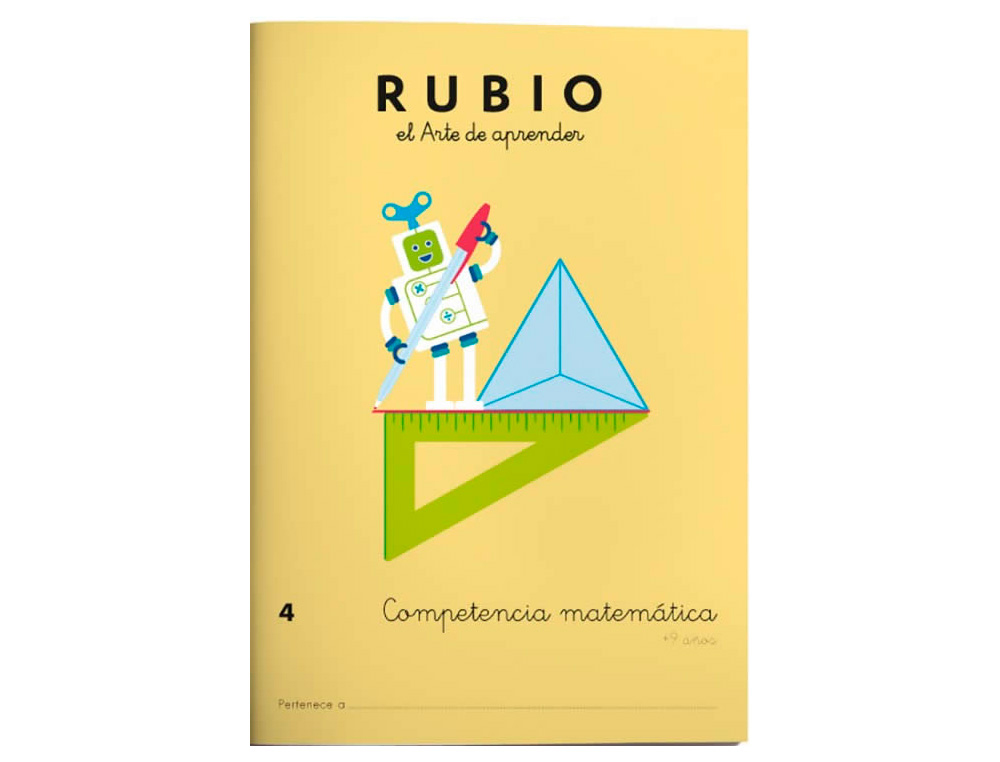 RUBIO - Cuaderno competencia matematica 4 (Ref. CM4)