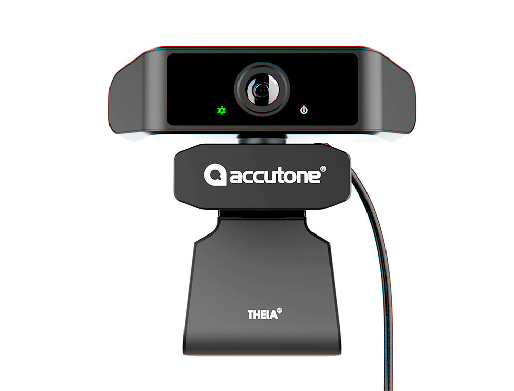 ACCUTONE - Camara webcam ze-theia true hd conexion usb 1920x1080 con tripode usb 2.0 (Ref. ZE-THEIA)