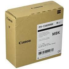 CANON - TINTA NEGRO MATE IPF PRO 2000, 4000, 4000S, 6000S - PFI-1300MBK (Ref.0810C001AA)