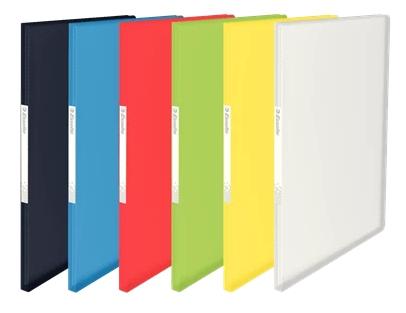 ESSELTE - CARPETA FUNDAS (TARIFARIO) PP FLEXIBLE A4 40 F. COL. SURT. (Ref.624003)