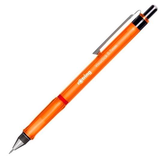 ROTRING - VISUCLICK PORTAMINAS 0,7MM NARANJA-12U- (Ref.2089092)