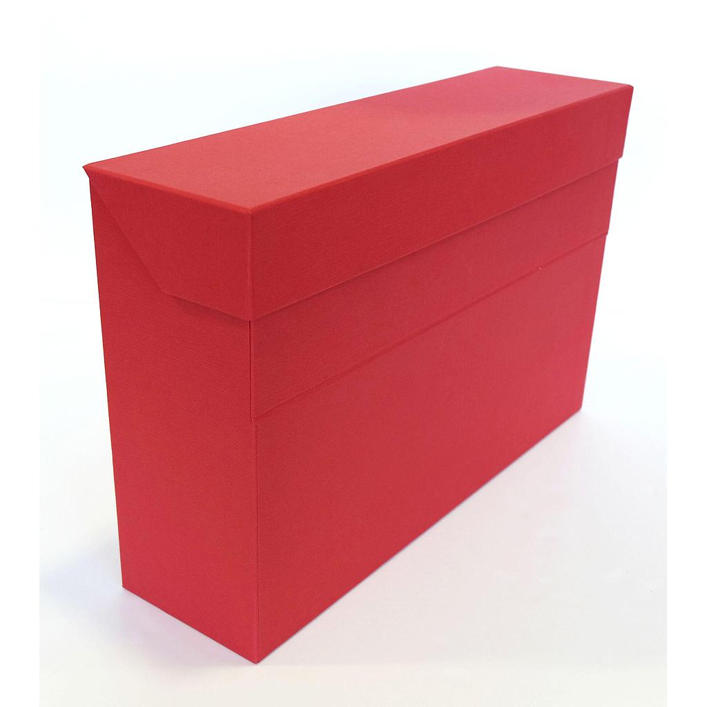 ELBA - CAJA de TRANSFERENCIAS GELTEX Fº 10 cm ROJO (3230003) (Ref.100580263)