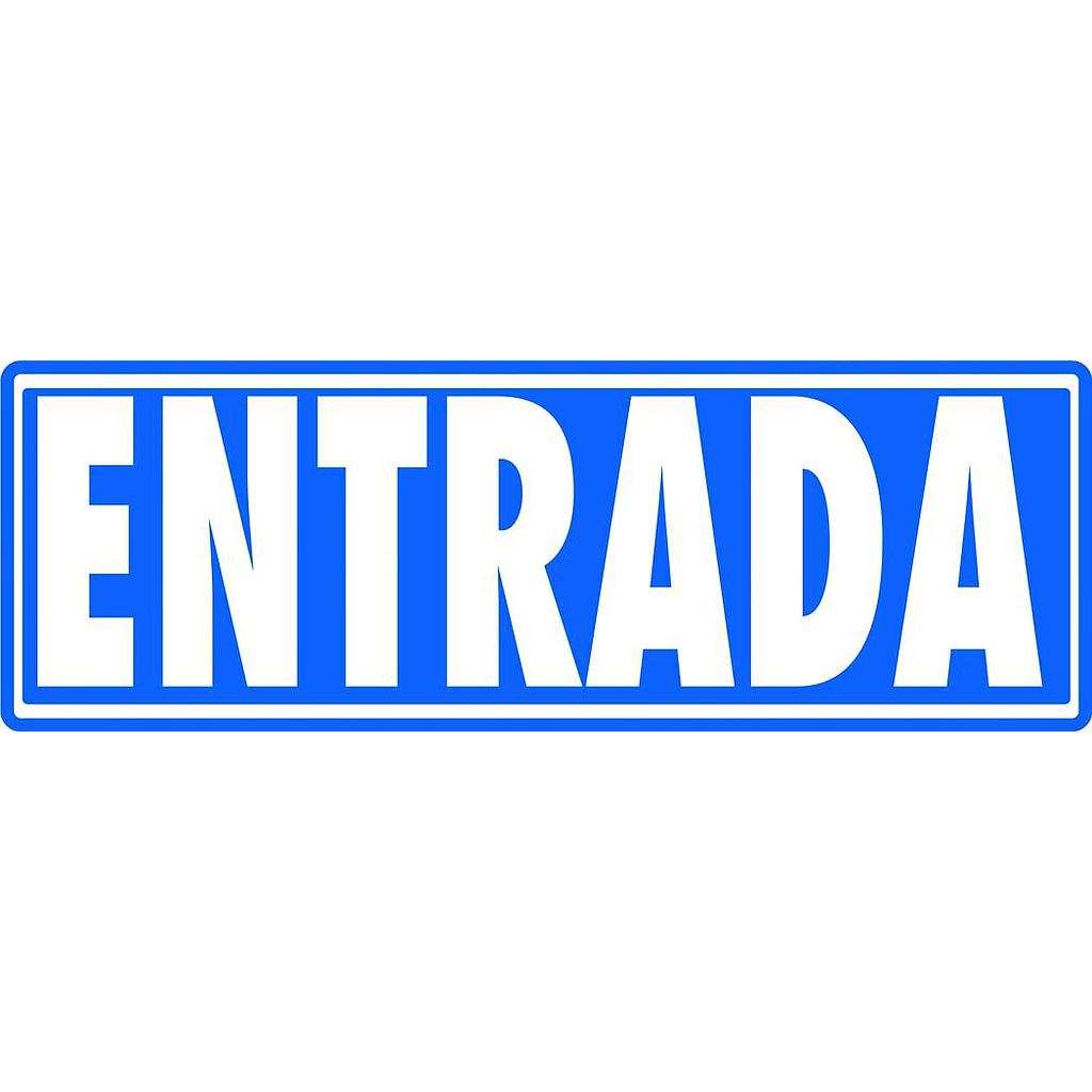 ARCHIVO 2000 - SEÑAL &quot;ENTRADA (SIN INDICADOR)&quot; 175X65 PVC GRIS (Ref.6177-10 GS)