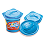CARIOCA - Pasta de modelar baby dough bote 75 g set de 8 colores surtidos (Ref. 43180)