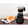 JOCCA - Cafetera italiana electrica capacidad 6 tazas jarra transparente sin cables 220-240v color negro (Ref. 5449N)