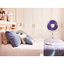 JOCCA - Ventilador de pie 3 velocidades cabezal reclinable 40w diametro 400 mm 420x520x1200mm (Ref. 1463)